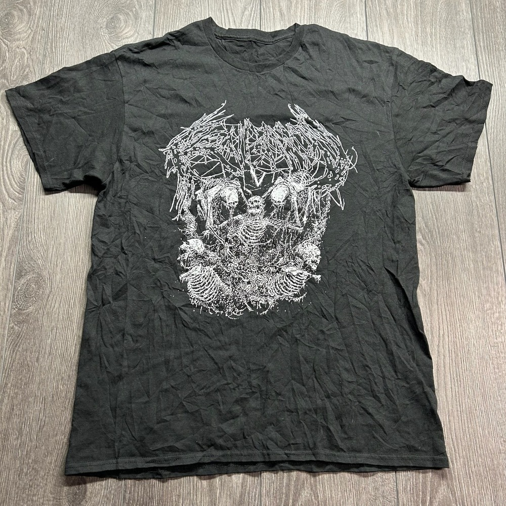 Ken Carson Chaos Tour T-Shirt Black Graphic Tee Mens Large 2023 Opium Merch